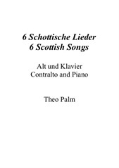 6 Schottische Lieder / 6 Scottish Songs